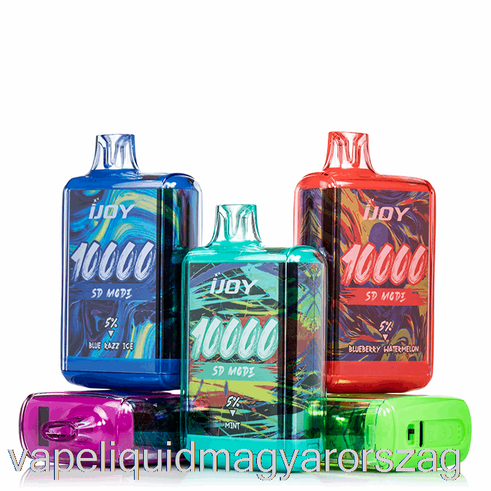 Ijoy Bar Sd10000 Eldobható Banán Alma Eper Vape Folyadék